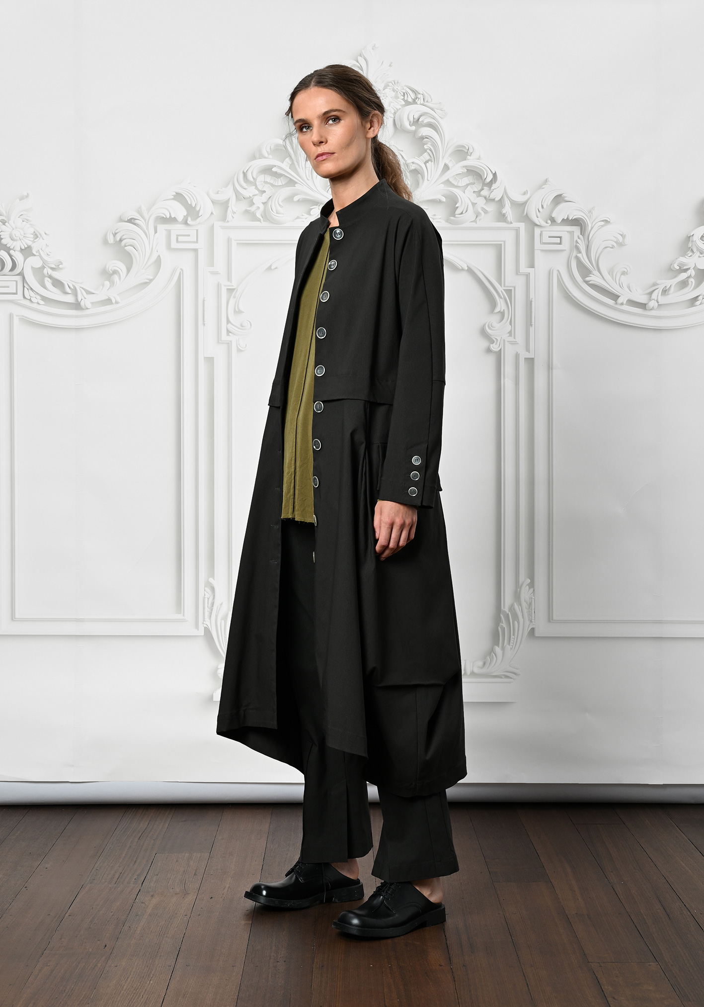 MM SÖHN  - DRESSAGE EXTENDED POCKET COAT - HUNTER