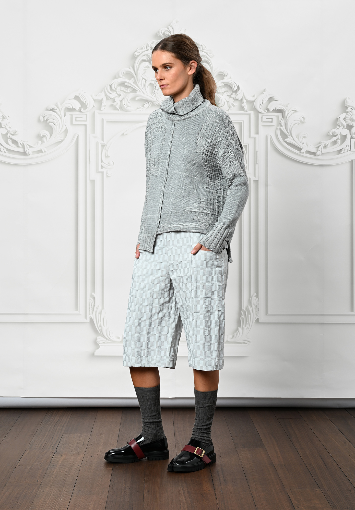 MM SÖHN - AXIS JUMPER - PALE GREY | CLOUD MM SÖHN - AXIS JUMPER - PALE GREY | CLOUD