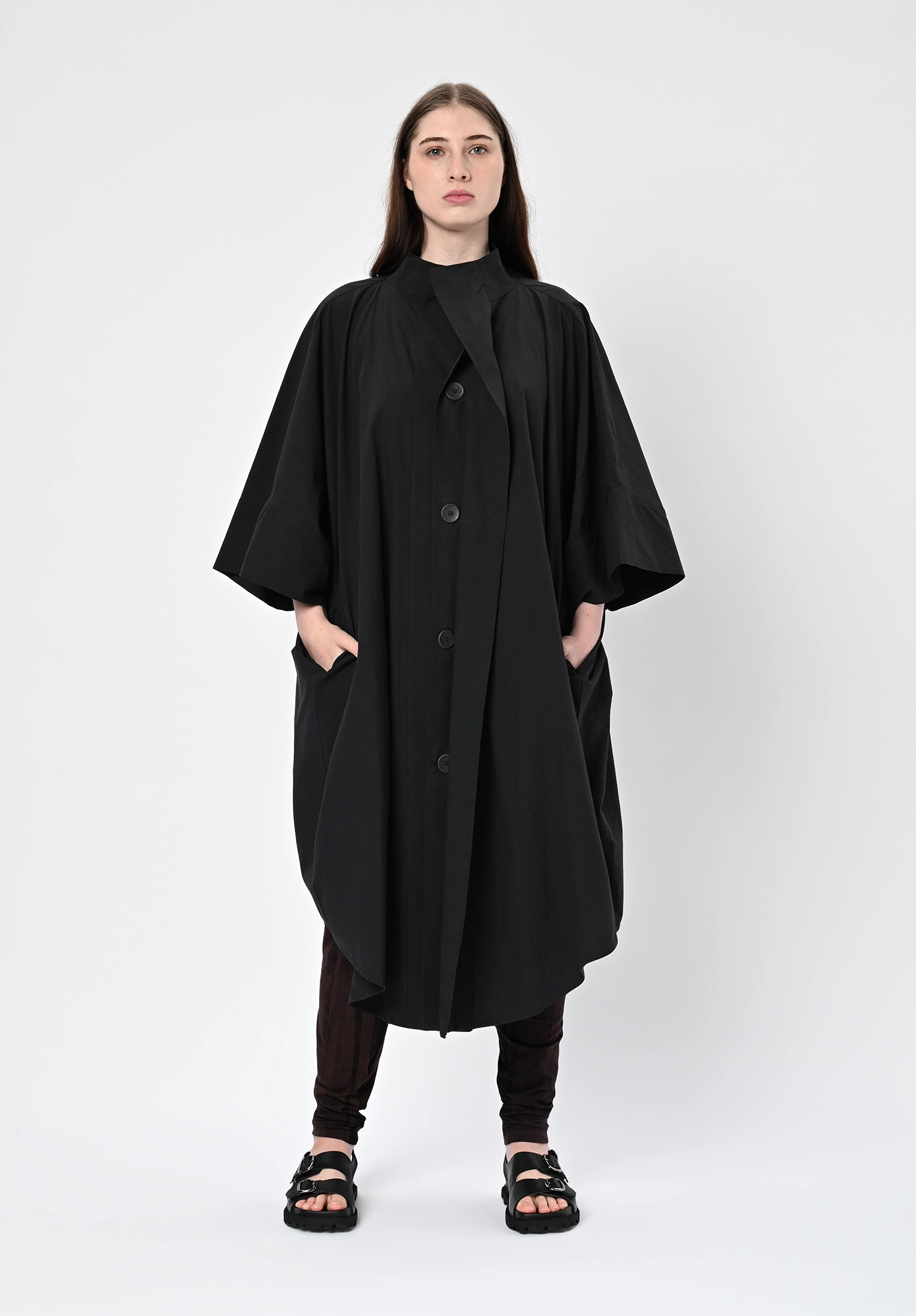 LA VACA LOCA - MISA OVERCOAT - BLACK