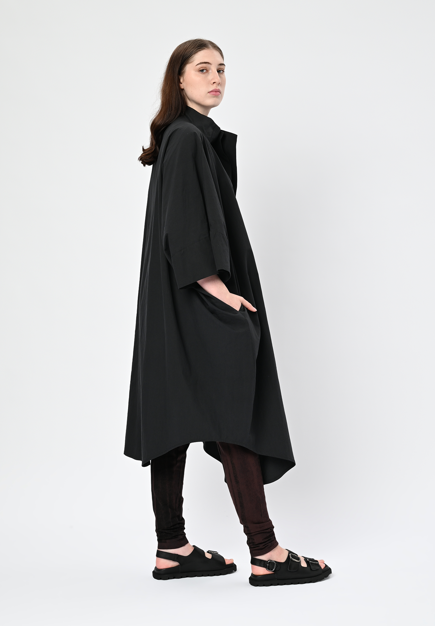 LA VACA LOCA - MISA OVERCOAT - BLACK
