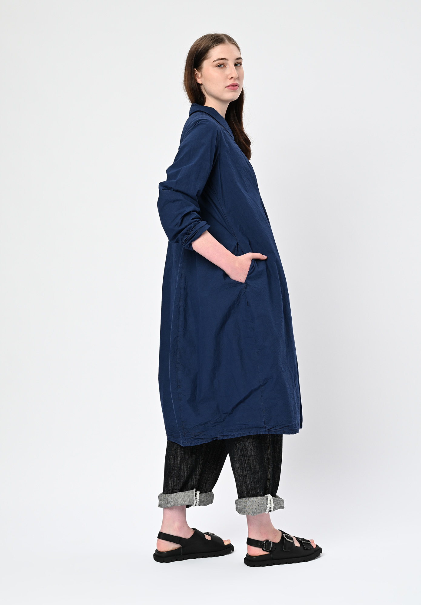 LA VACA LOCA - JUNTRO TROUSERS - BLUE BLACK JEAN
