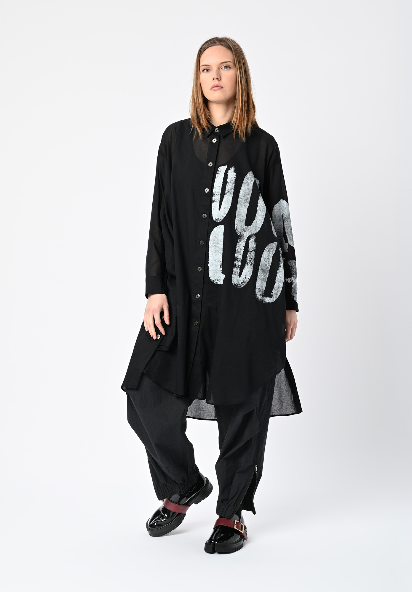 LA VACA LOCA - TRATADO TROUSERS - BLACK LA VACA LOCA - TRATADO TROUSERS - BLACK