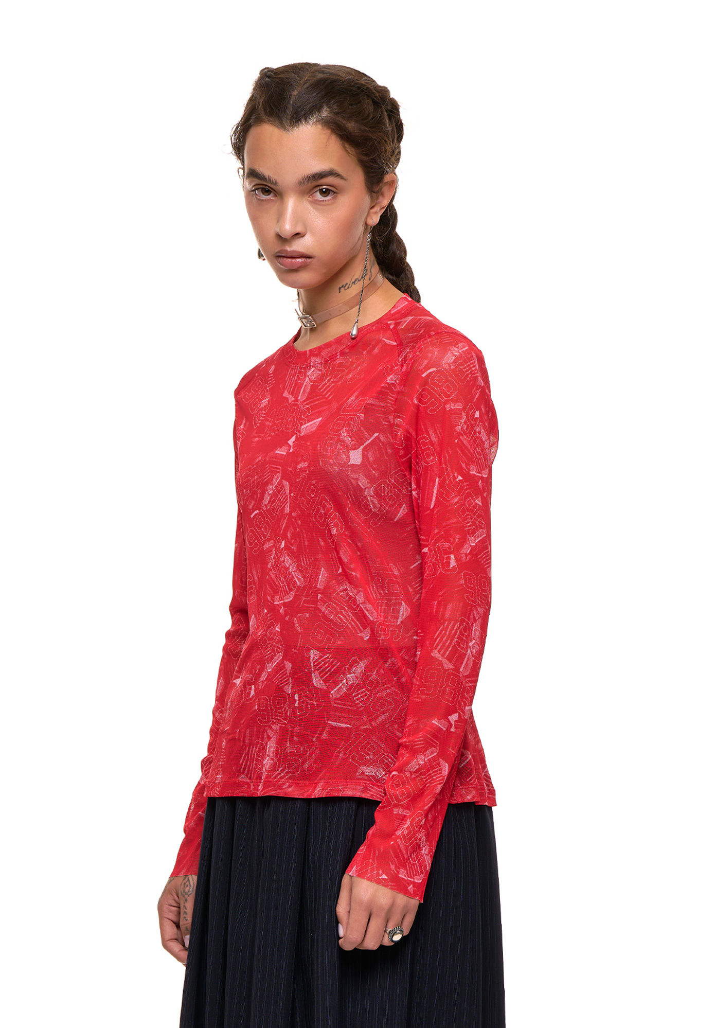 NOM*d - NEW FIT LONG SLEEVE - KNOCKOUT PRINT NOM*d - NEW FIT LONG SLEEVE - KNOCKOUT PRINT
