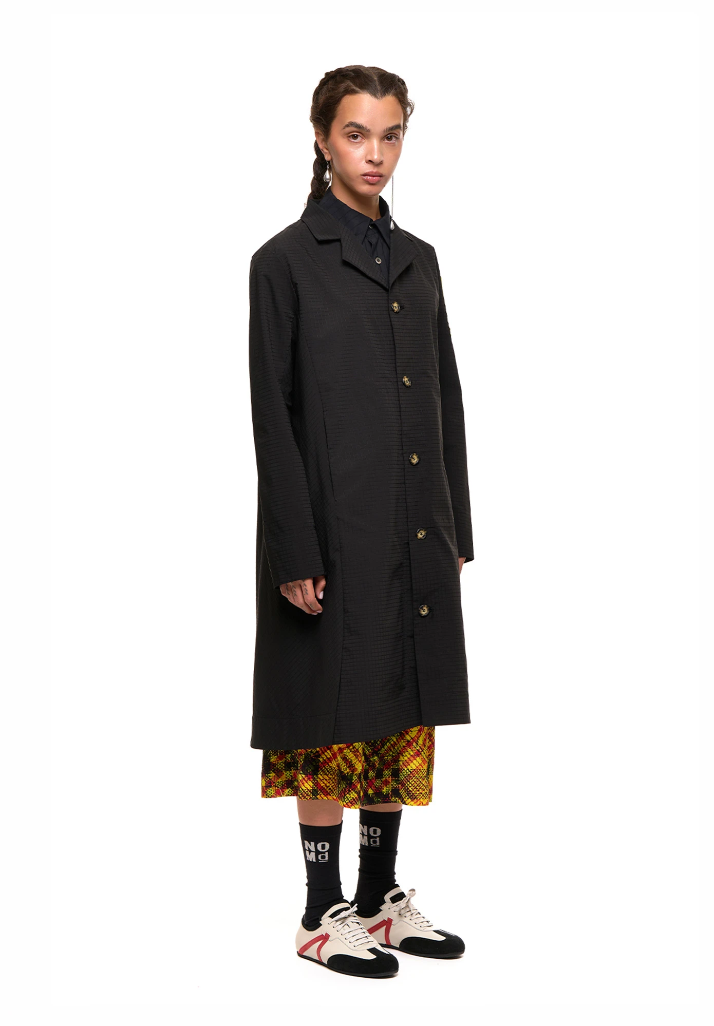 NOM*d - SWING COAT - BLACK NOM*d - SWING COAT - BLACK