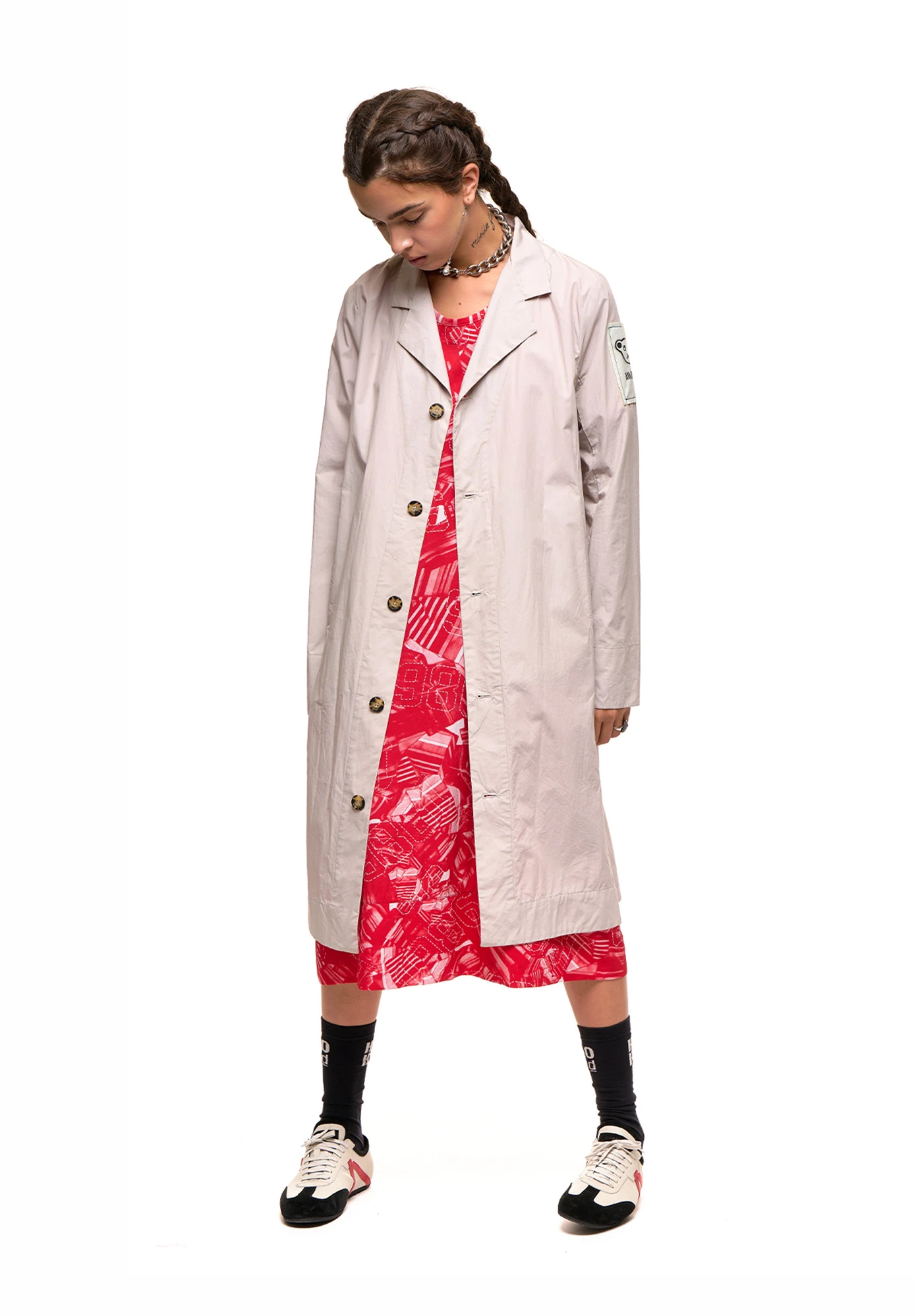 NOM*d - SWING COAT - CONCRETE