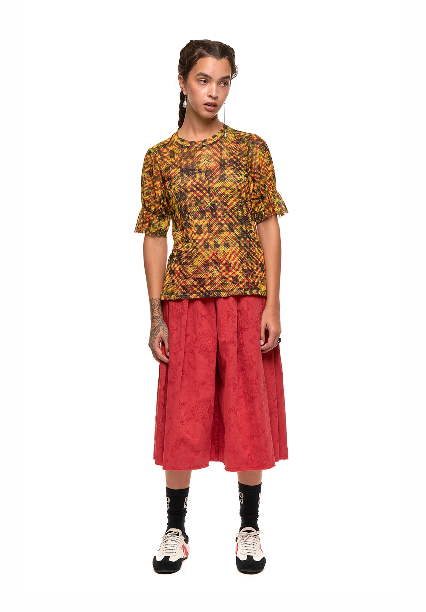 NOM*d - SPIRIT TEE - GOLD STAR PRINT