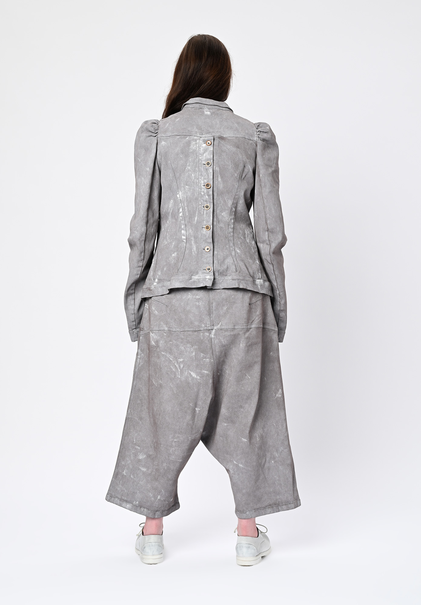 STUDIO RUNDHOLZ | DIP - JACKET | EXTENDED FRONT POCKETS - AMBER FOG