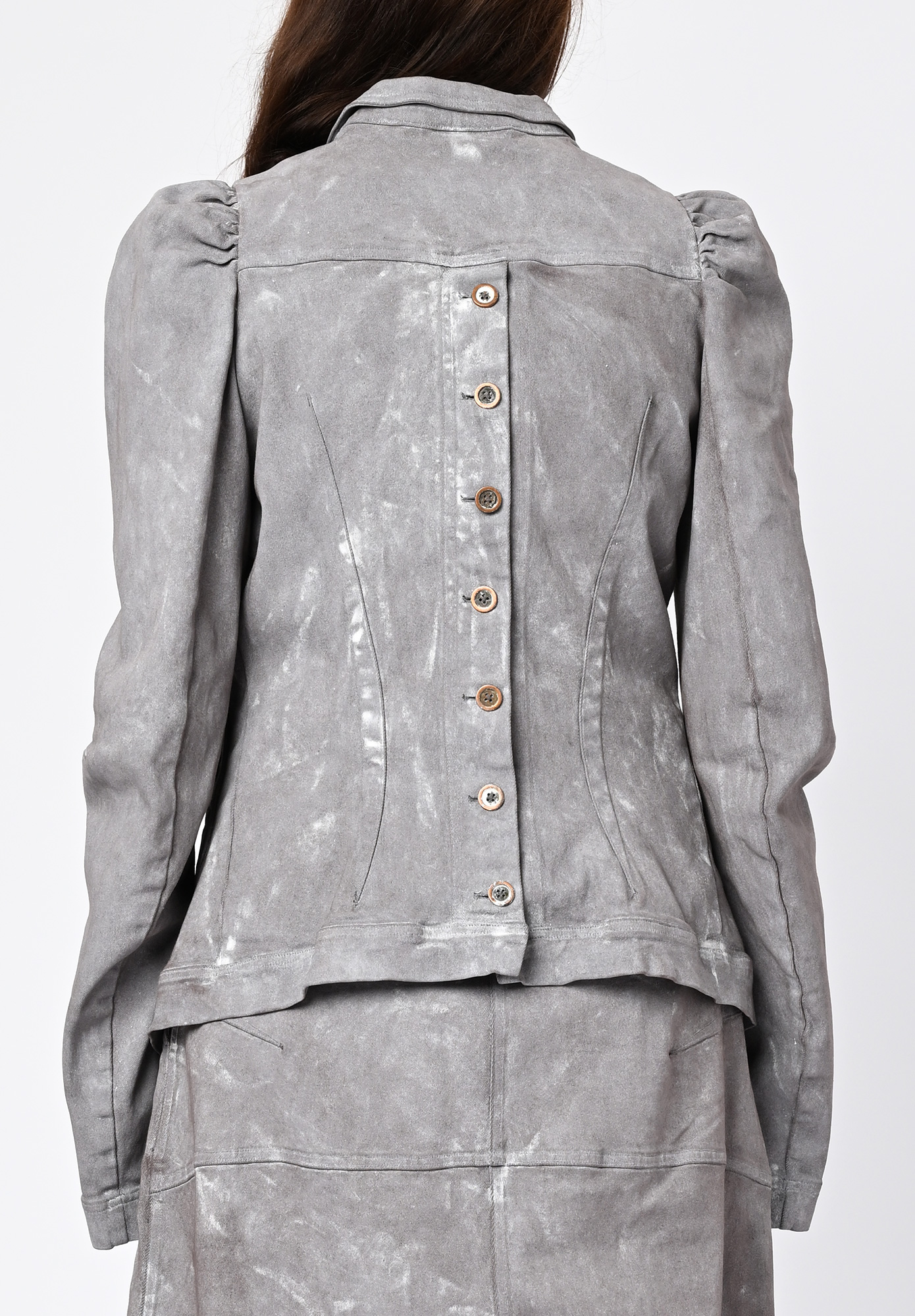 STUDIO RUNDHOLZ | DIP - JACKET | EXTENDED FRONT POCKETS - AMBER FOG