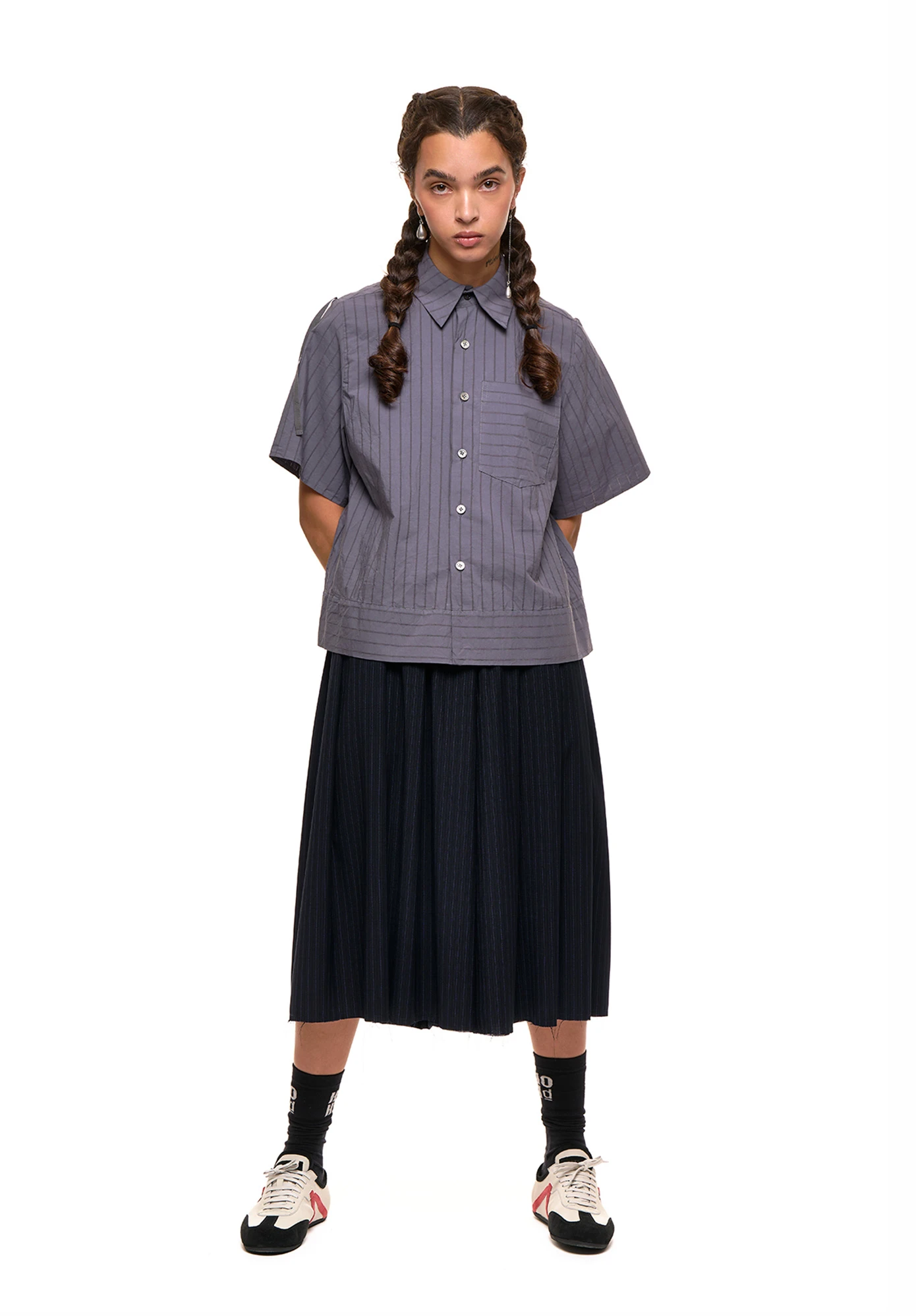 NOM*d - RALLY SHIRT - SLATE