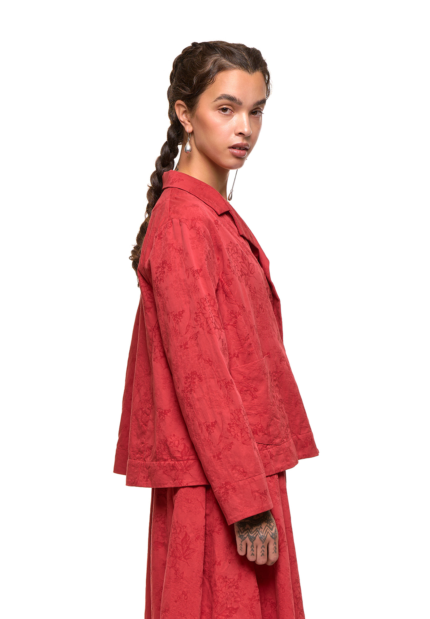 NOM*d - SWING JACKET - SIMPLY RED NOM*d - SWING JACKET - SIMPLY RED