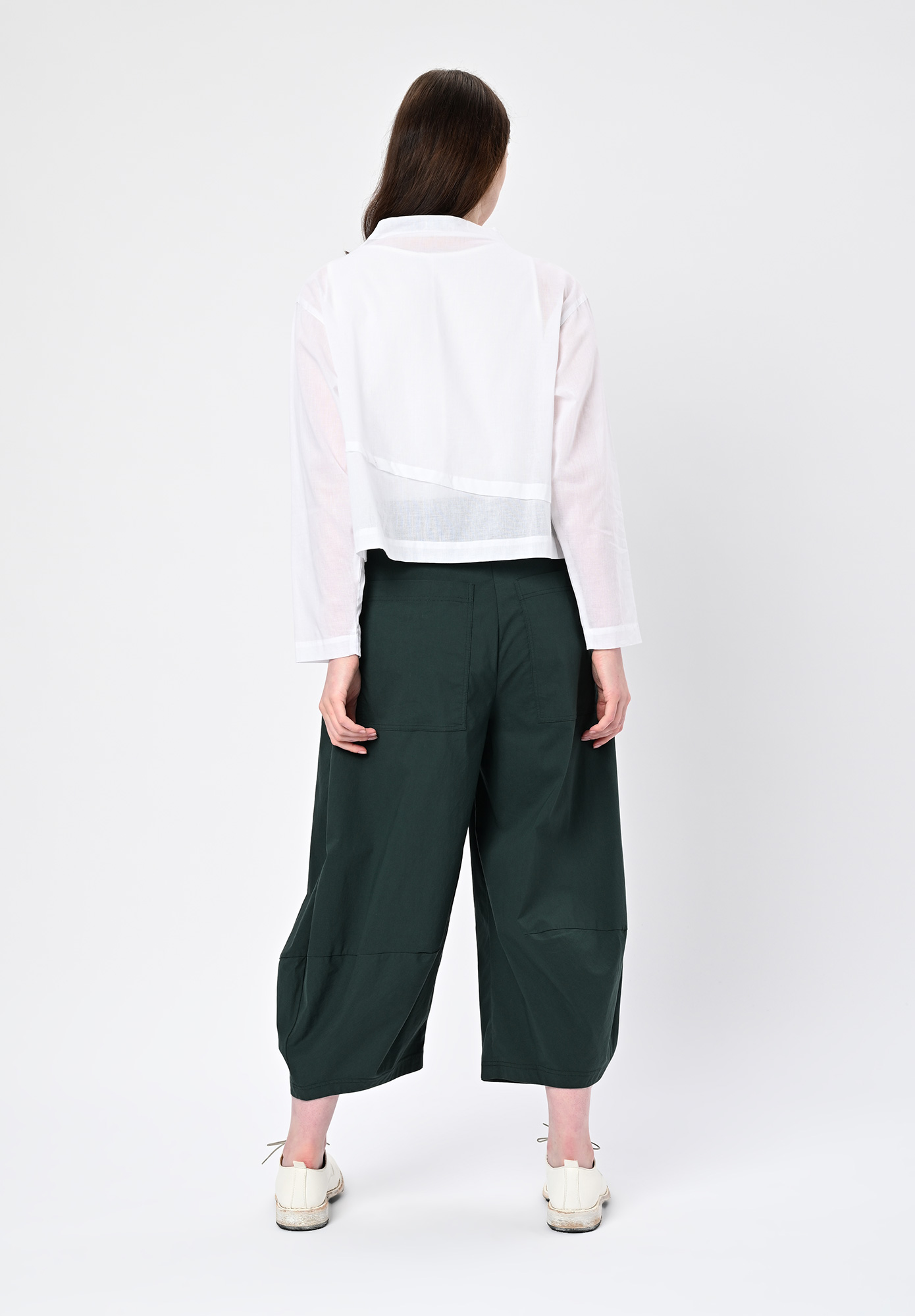 MOYURU - NAMI SHIRT JACKET - WHITE MOYURU - NAMI SHIRT JACKET - WHITE