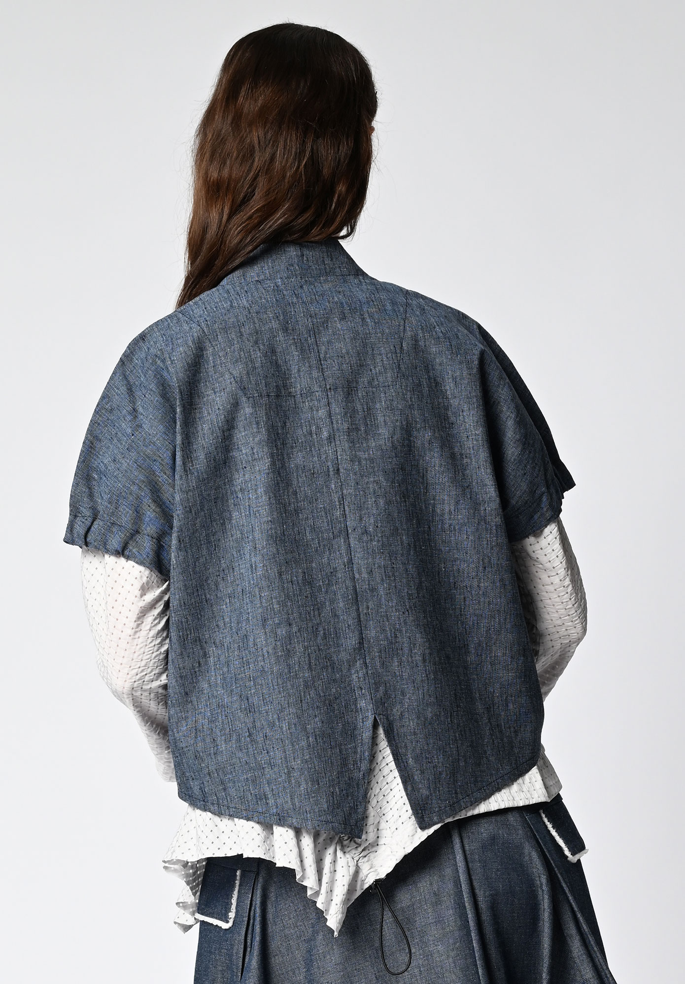MM SÖHN - ALIGN BOMBER JACKET - DENIM
