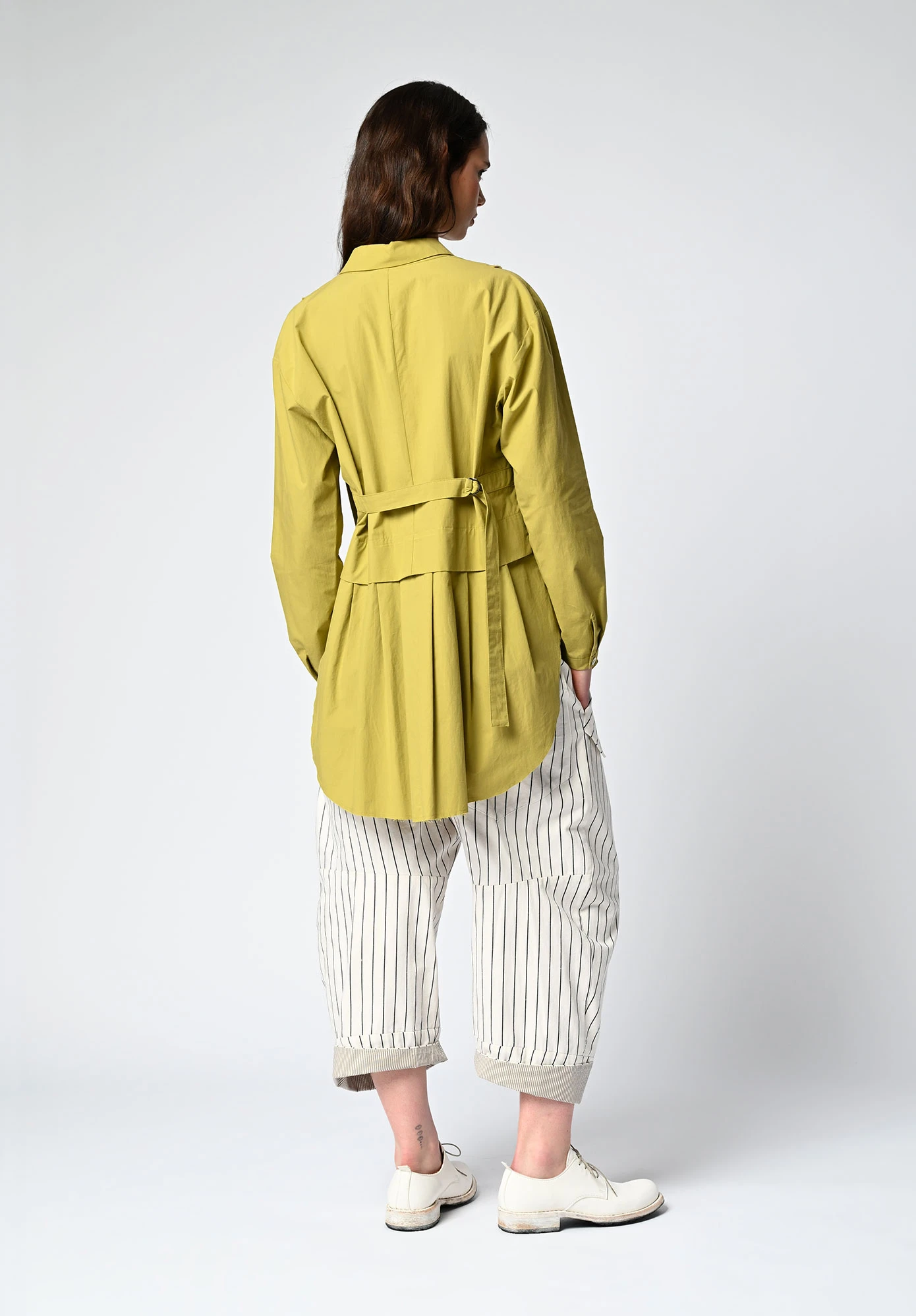 MM SÖHN - COMMA TAILS SHIRT - PISTACHIO MM SÖHN - COMMA TAILS SHIRT - PISTACHIO