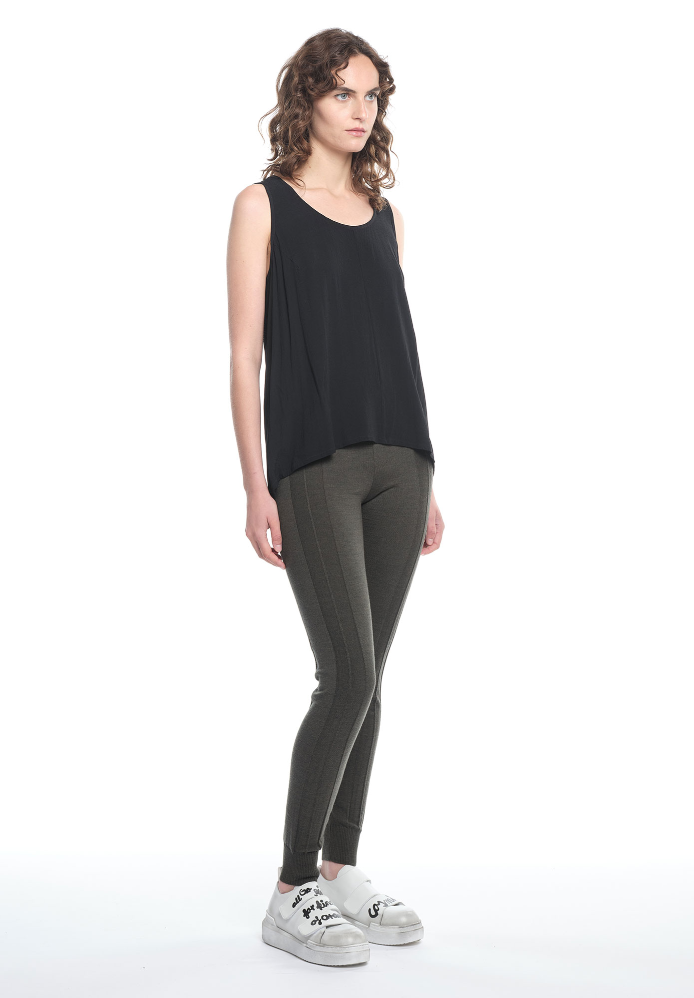 PARALLEL SECTION LEGGINGS - HUNTER