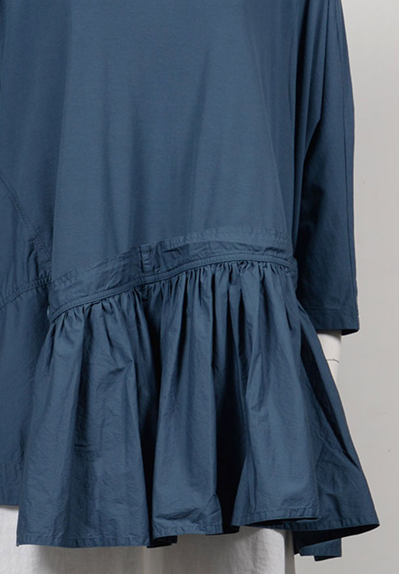 STUDIO RUNDHOLZ - BLACK LABEL - ANGLE GATHER TOP - PLUM STUDIO RUNDHOLZ - BLACK LABEL - ANGLE GATHER TOP - PLUM