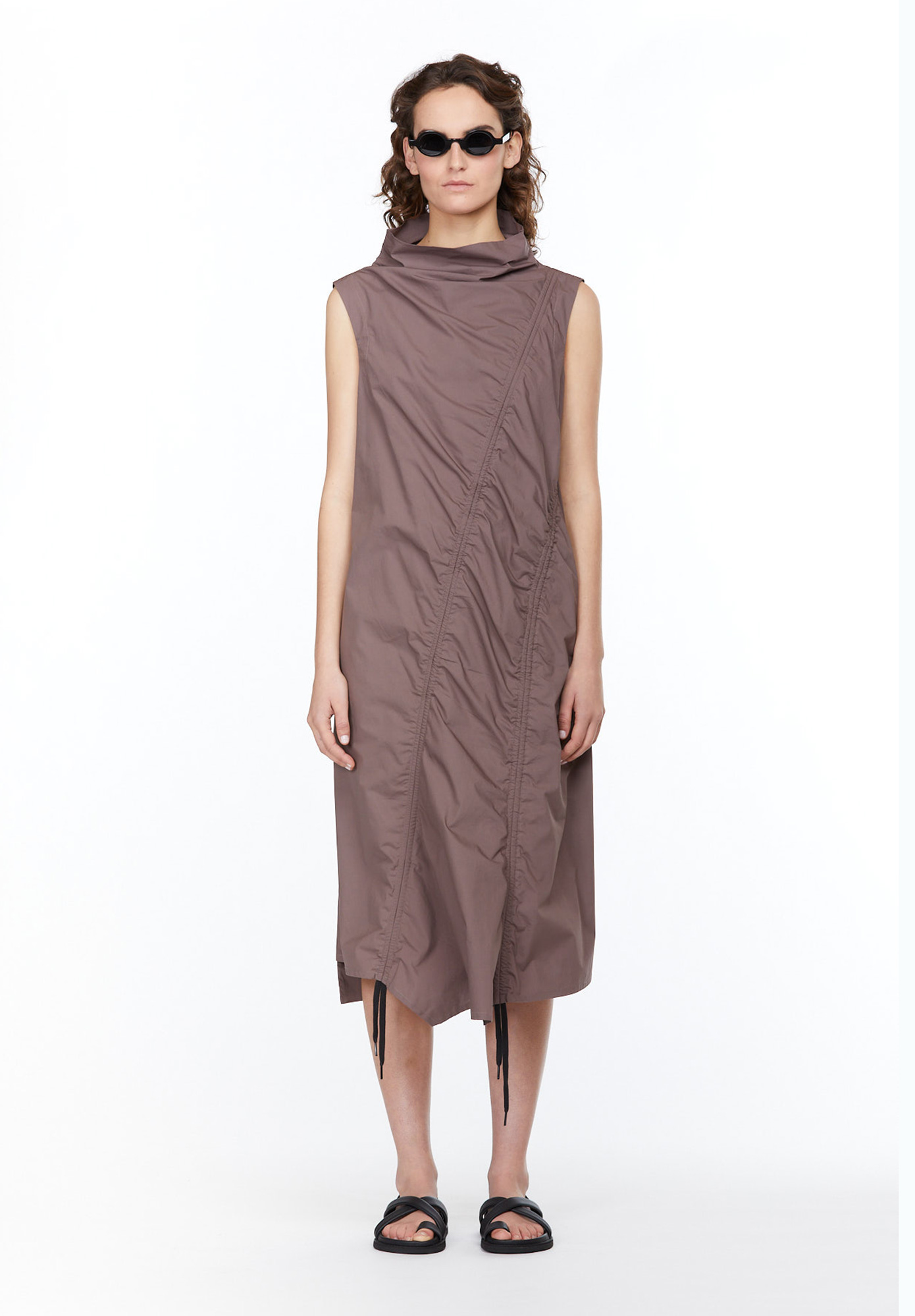 INTERVAL CHANNEL DRESS - SEPIA