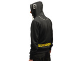 Roughneck Clothing Black & Grey Zip Hooded Sweatshirt - M (39-41in)