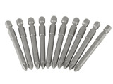 Stanley Tools Pozidriv 2pt Power Bit 70mm (Box of 10)