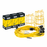 Defender 100M GLS Festoon Hanging Light Chain With 20 Holders BC Fittings At 5M Spacings 110V from Toolden