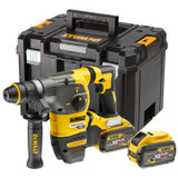 ewalt DCH334X2 54V Brushless XR FLEXVOLT SDS Rotary Hammer 3-Mode in TSTAK Box (2 x 9Ah Batteries) with Quick Change Chuck | Toolden