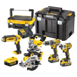 Dewalt DCK551P3T 5 piece kit from Toolden
