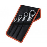 Bahco Reversible Ratchet Spanner set 4 Piece from Toolden