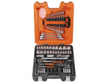 Bahco S87+7 Socket & Spanner Set of 94 Metric & AF 1/4 & 1/2in Drive | Toolden