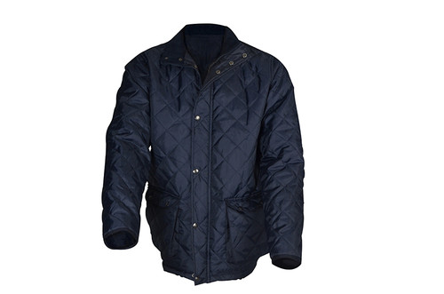 Blue Quilted Jacket - XL