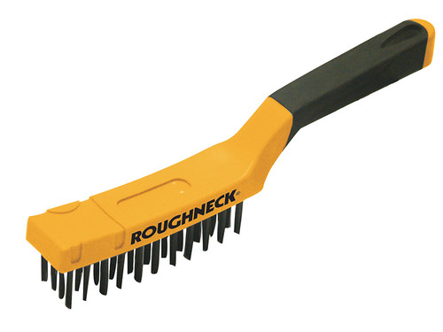 Carbon Steel Wire Brush Soft Grip