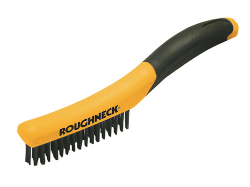 Shoe Handle Wire Brush Soft Grip