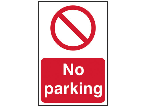 No Parking - PVC 200 x 300mm