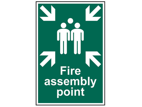 Fire Assembly Point - PVC 200 x