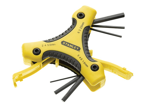 Stanley Hexagon Key Triangle Set of