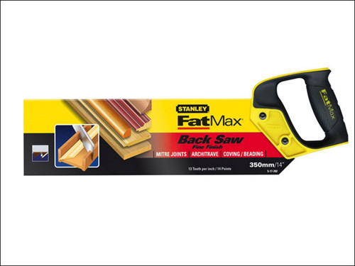 Stanley Tools FatMax Tenon Back Saw 360mm (14in) 13tpi