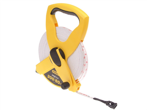 Stanley Tools Open Reel Fiberglass Tape 60m / 200ft (Width 13mm)| Toolden