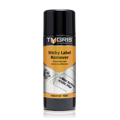 Tygris Sticky Label Remover 400ml from Toolden.