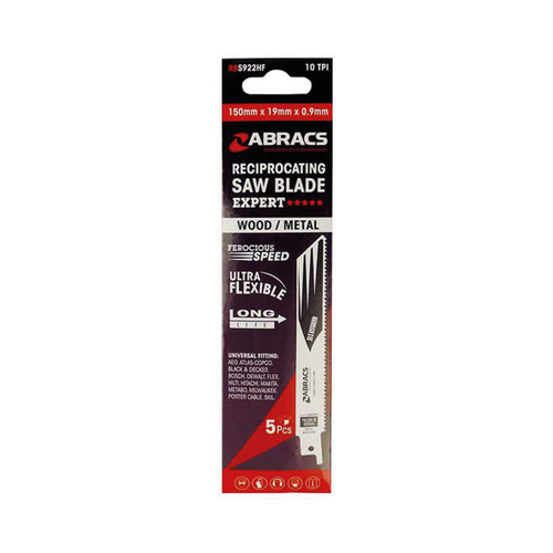 RECIP BLADE 225x19x0.9mm WOOD/METAL