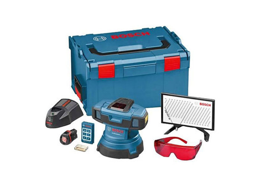 Bosch GSL2SET GSL Motorised Floor Surface Laser Full Kit in L-Boxx from Toolden