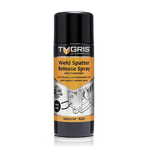 Tygris Weld Spatter Release Spray (Water Based) from Toolden.