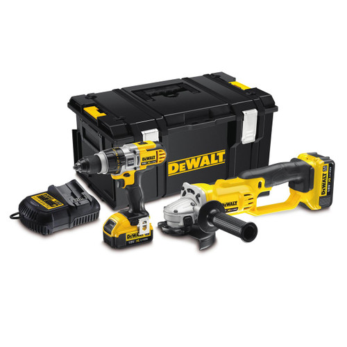 DeWalt DCK293M2 XRP 3 Speed Twin Pack 18 Volt 2 x 4.0Ah Li-Ion from Toolden
