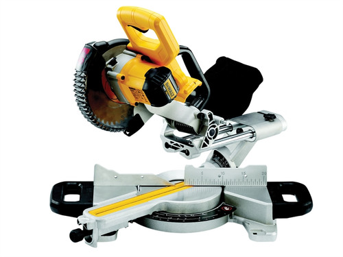 DEWALT DCS365M2 18V XR MITRE SAW 184MM WITH 2 X 4AMP BATTERIES