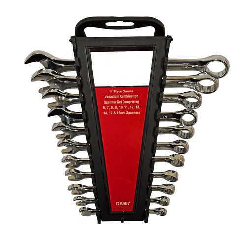 N-Durance 11 Piece Combination Spanner Set | Toolden