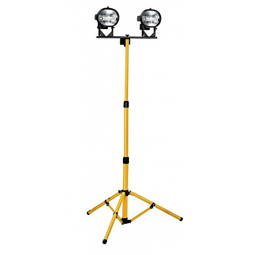 Defender Two Halogen Task Lights Heads 110V 400W with a Telescopic Tripod  from Toolden.