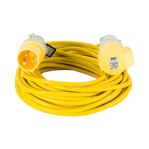 Defender E85111 1.5mm 16Amp 14M 110V Artic Yellow Extension Lead | Toolden