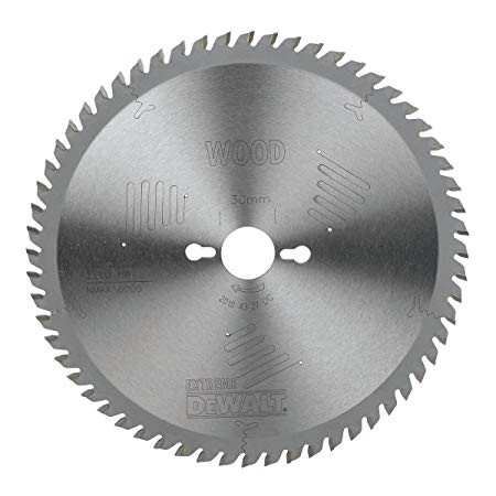 DeWalt Circular Saw Blade 250 x 30mm x 60T Series 60 Fine Finish
