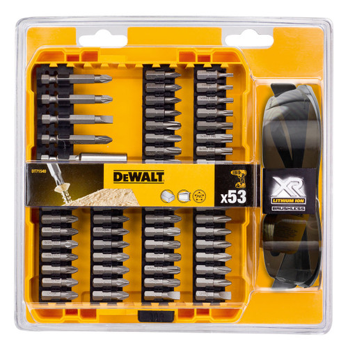 Dewalt DT71540 High Performance Brushless Screwdriving Bit Set 53 Piece | Toolden