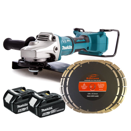 Makita DGA900Z Angle Grinder 230mm 36v  | Toolden