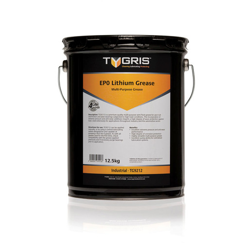 Tygris EP0 Lithium Grease 12.5kg from Toolden.