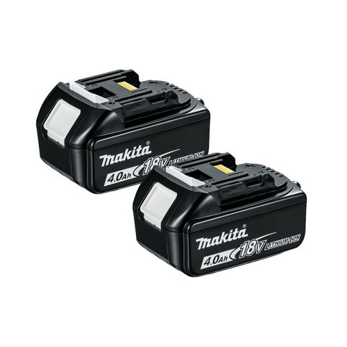 Makita BL1840 18 Volt 4Ah Lithium-Ion Battery - Twin Pack