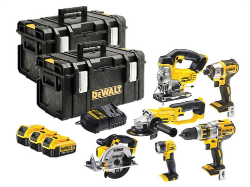 DeWalt DCK694M3T 6 Piece Kit 18V 3 x 4.0Ah Li-Ion from Toolden